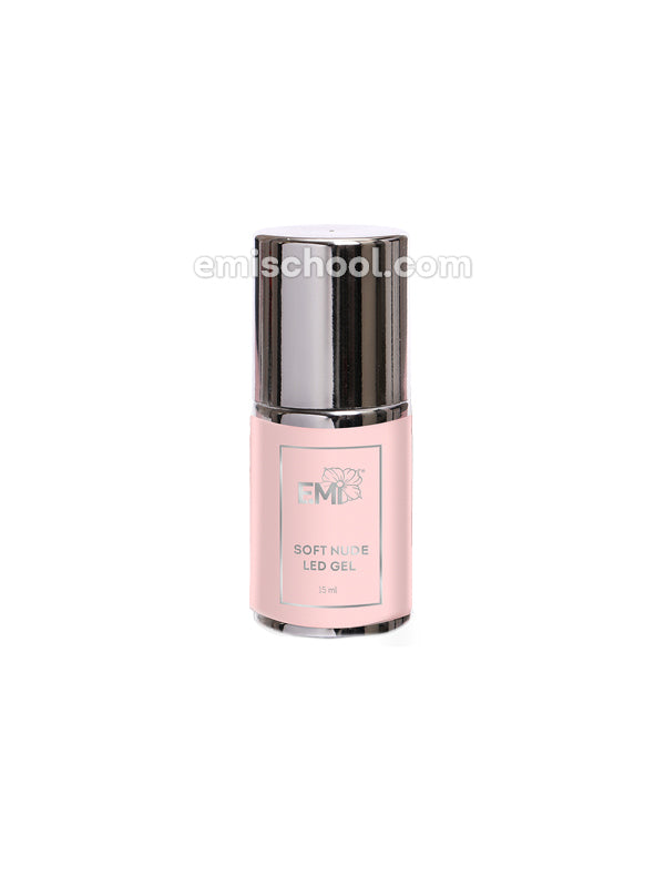 Soft Nude LED Gel in the bottle 15ml.