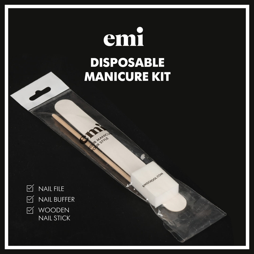 Disposable manicure kit