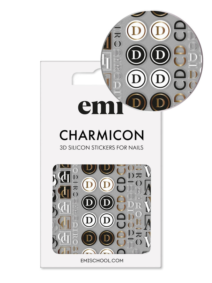 Charmicon 3D Silicone Stickers #185 Quatrefoil