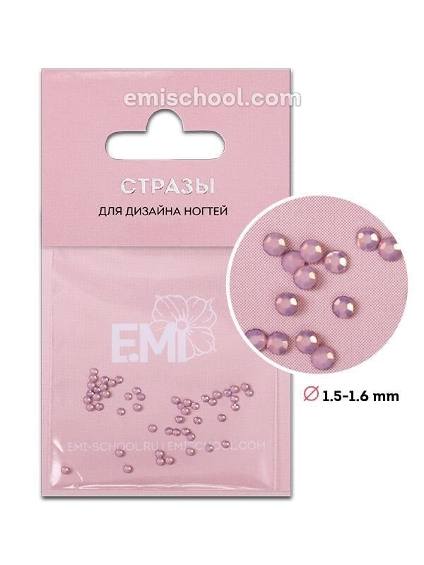 Rhinestones Light Pink #4, 50 pcs.