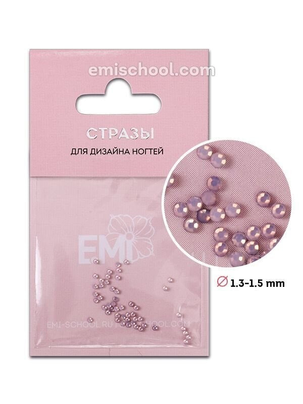 Rhinestones Light Pink #3, 50 pcs.