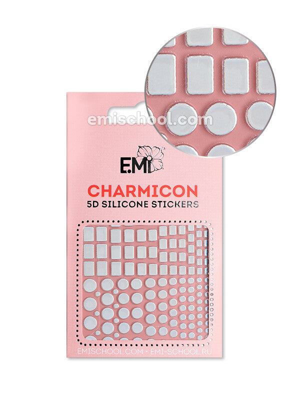 Charmicon 3D-Silikonaufkleber #99 Geometrie