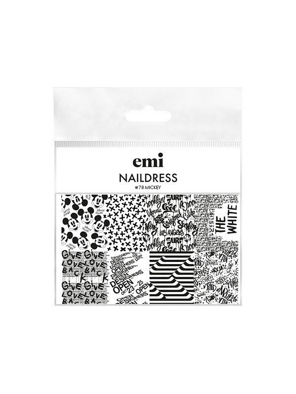 Naildress Slider Design #78 Mickey *
