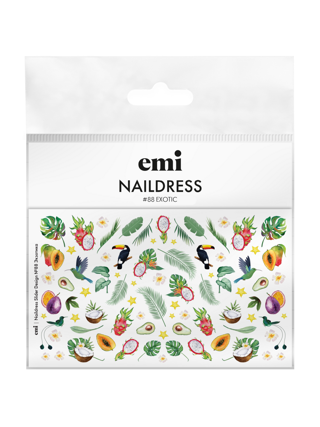 Naildress Slider Design #88 Exotic *