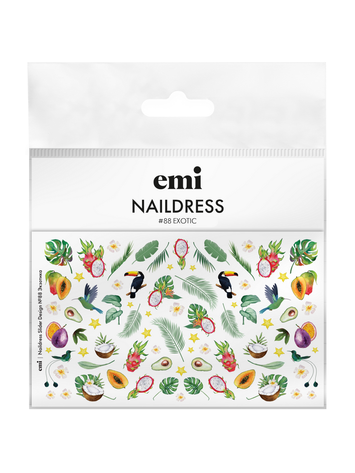 Naildress Slider Design #88 Exotic *