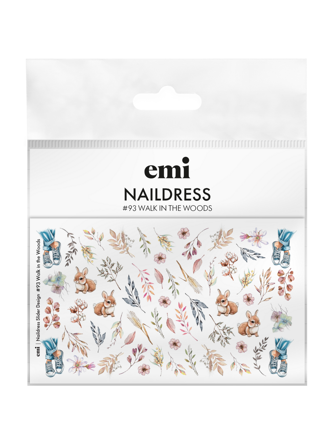 Naildress Slider Design #93 Walk in the woods *