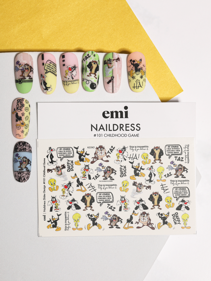 Naildress Slider Design #101 Childhood Play *