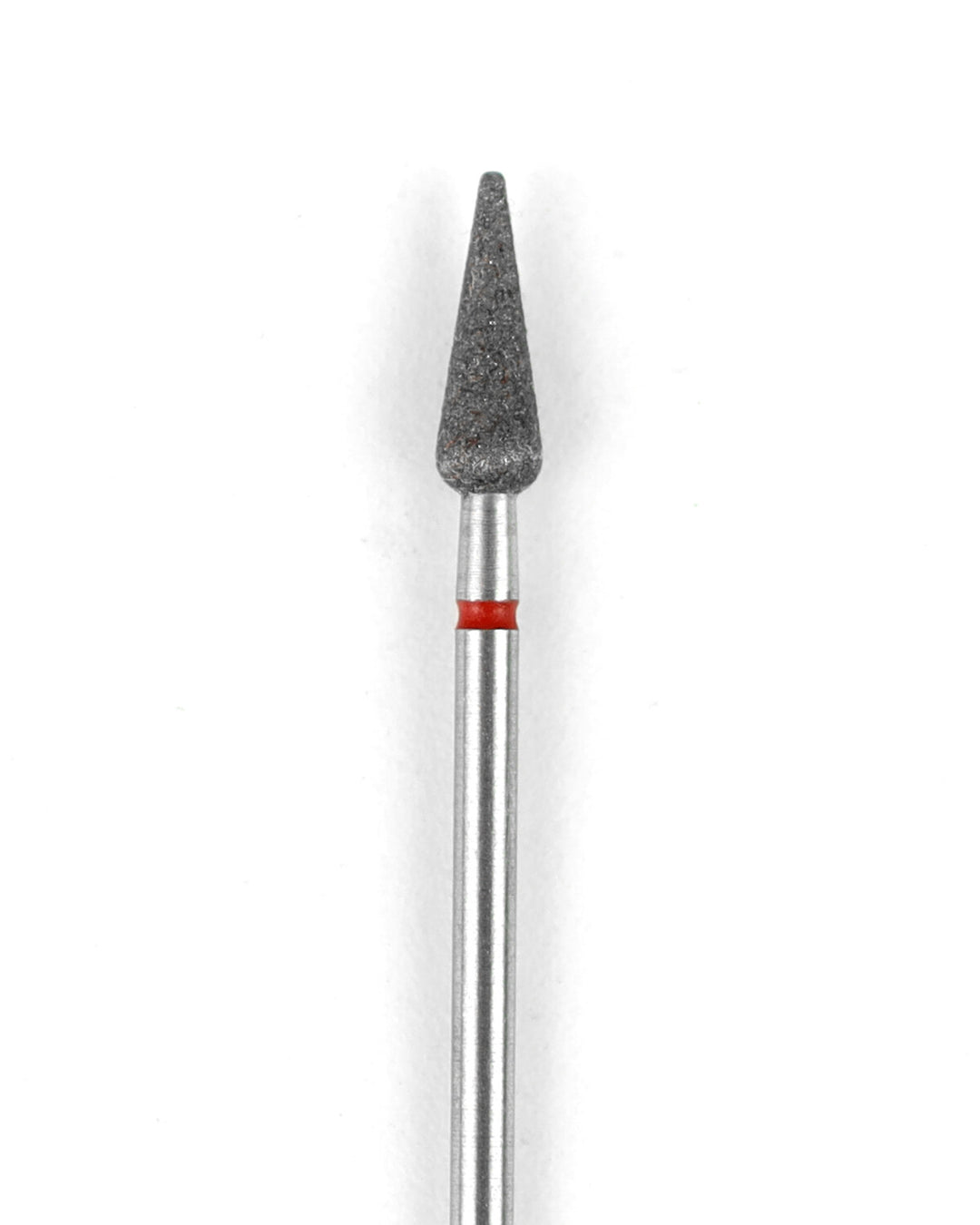 Abgerundete, kegelförmige, diamantbeschichtete Rotationsfeile, 4 mm, feine Abrasivität
