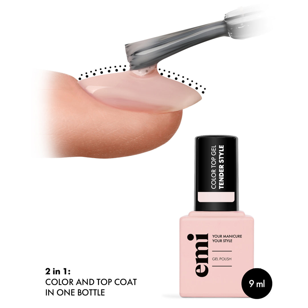 E.MiLac Color Top Tender Style, 9 ml.