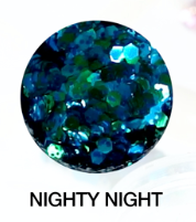 Nighty night glitter