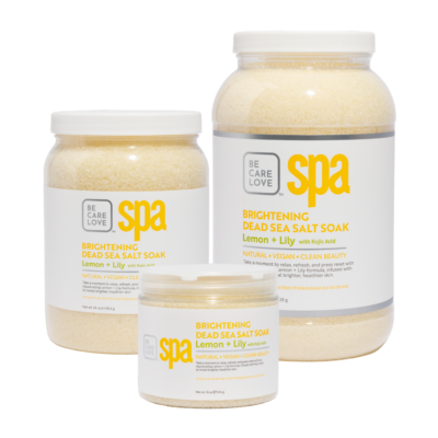 BCL SPA Dead Sea Salt Soak Lemon + Lily - 16oz