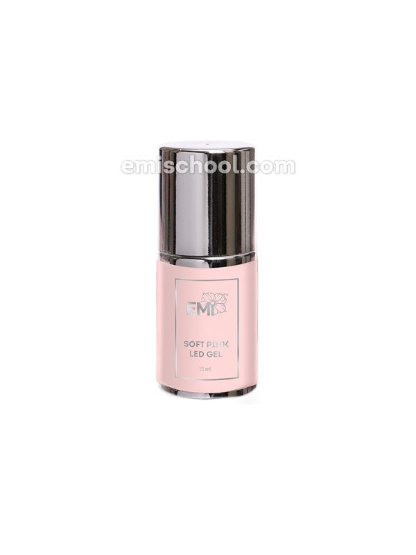 Soft Pink LED Gel in bottle 9ml.