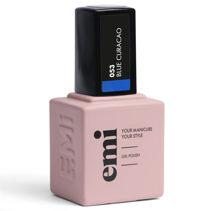 E.MiLac NEON Blue Curacao #053, 9 ml.
