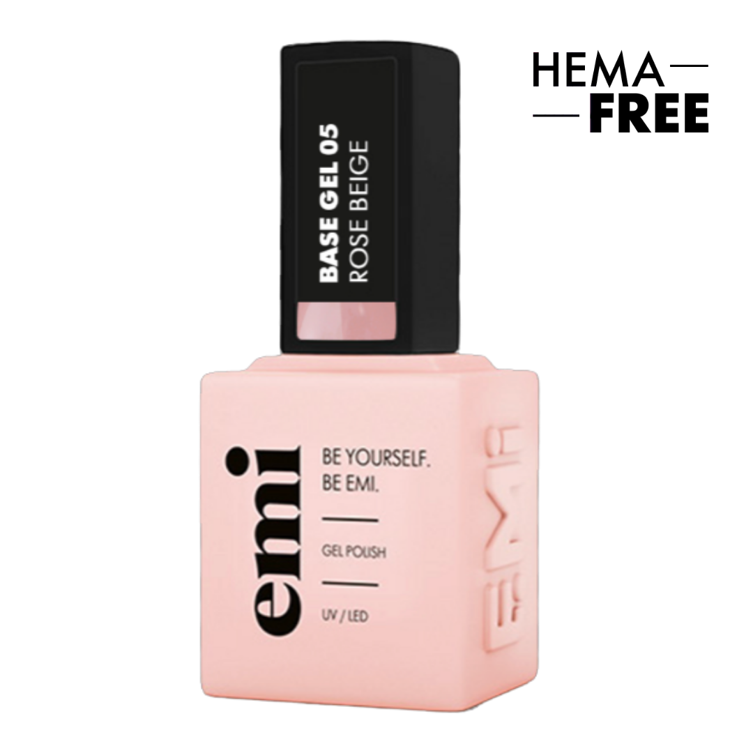 E.MiLac Base Gel Rose Beige #05, 9 ml.