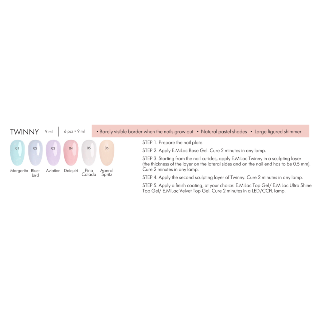 E.MiLac Twinny Aviation #03, 9 ml.