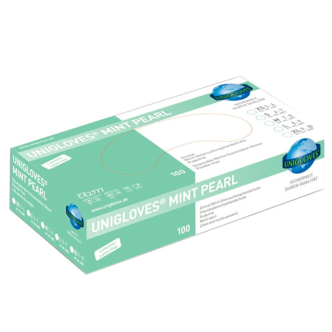 Unigloves Mint Pearl Handschoenen XS t/m L