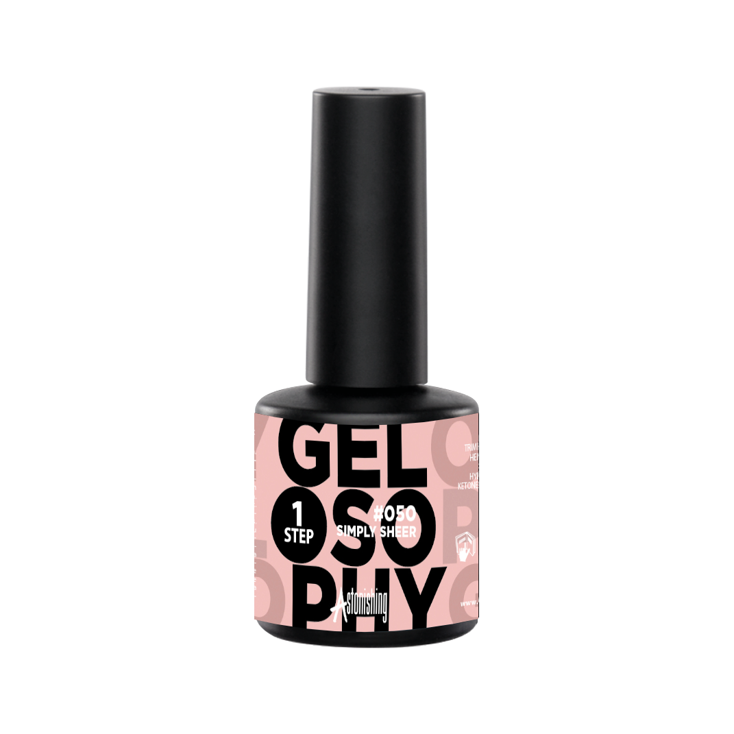 Gelosophy 1-Step #050 Simply Sheer 7ml