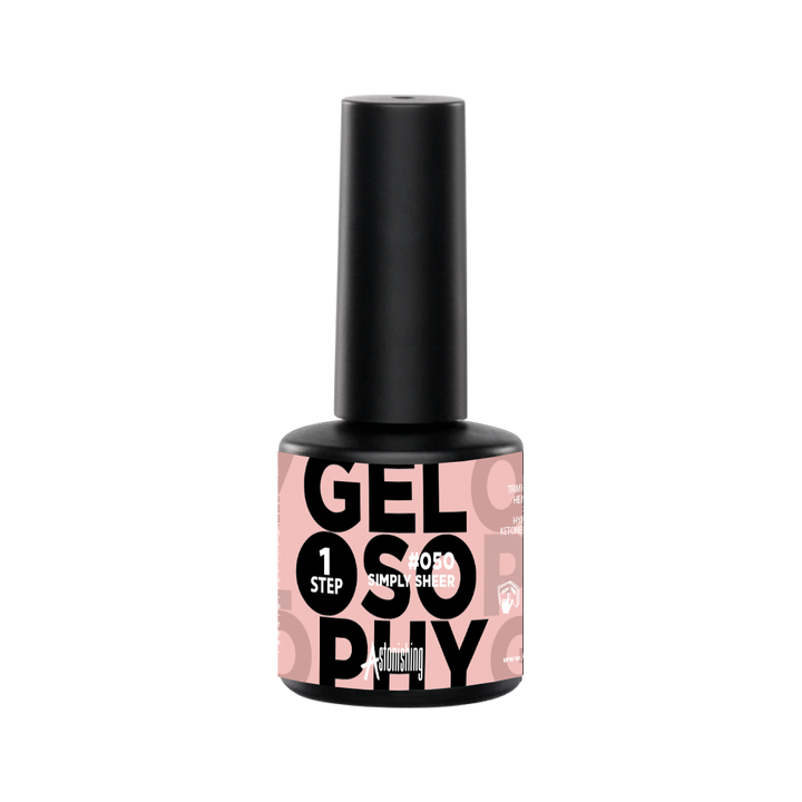 Gelosophy 1-Step #050 Simply Sheer 7ml