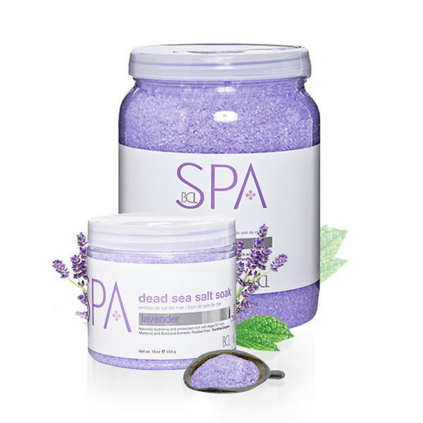 BCL SPA Dead Sea Salt Soak Lavender + Mint - 16oz