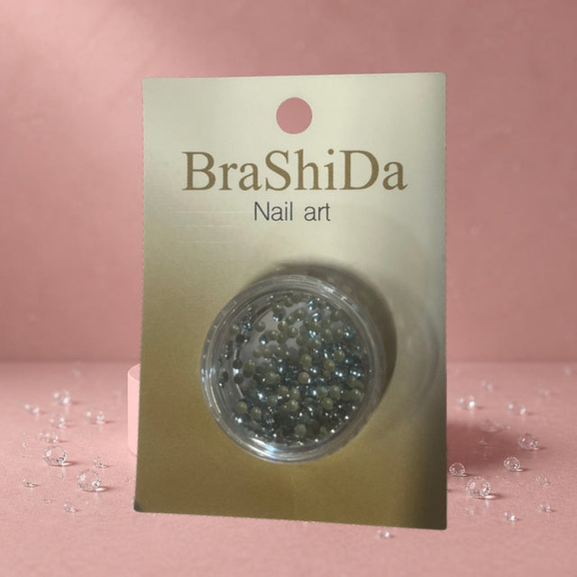 BraShiDa Nail Art Steentjes – Fashion rounds-baby blue