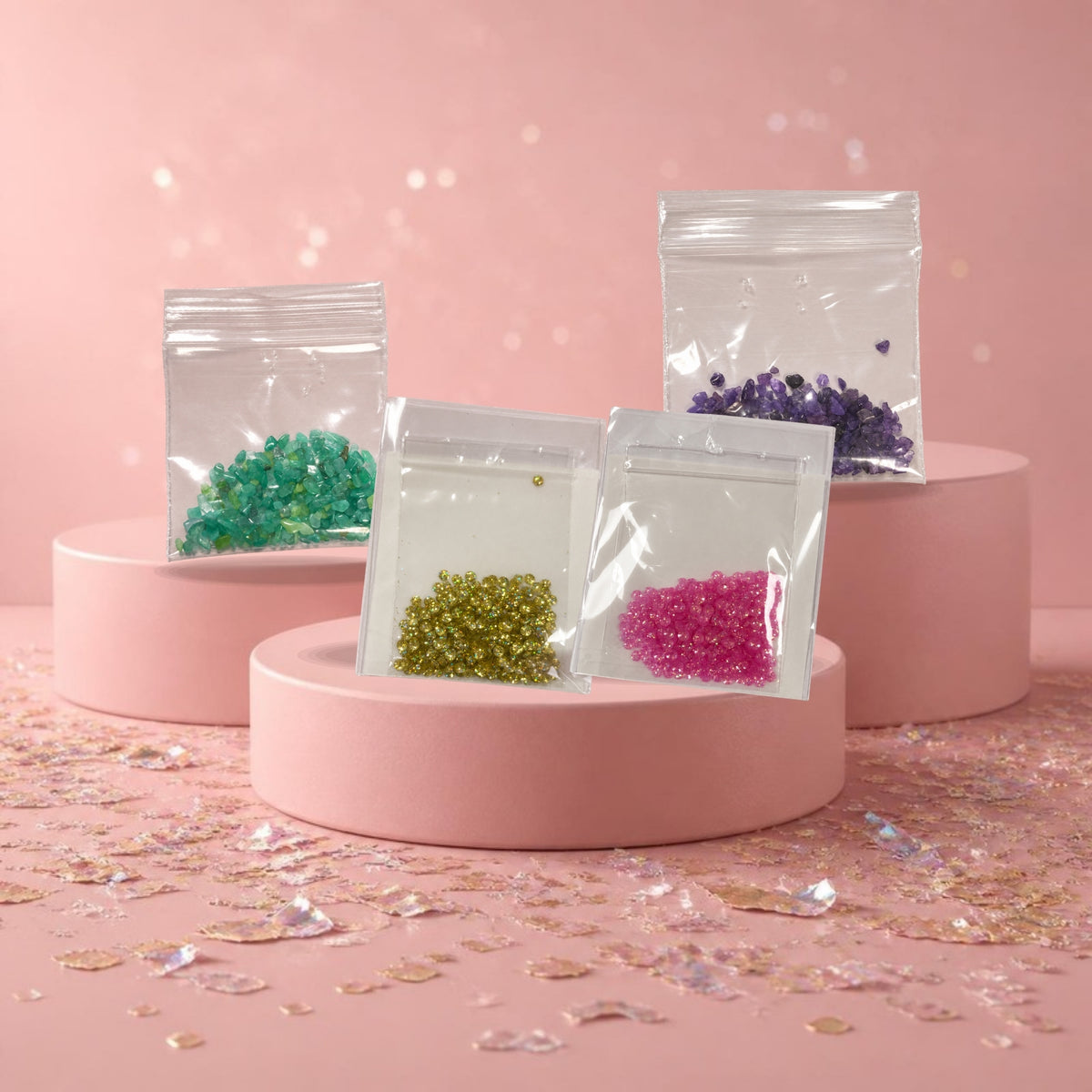 NLC Nail Art Crushed Stones