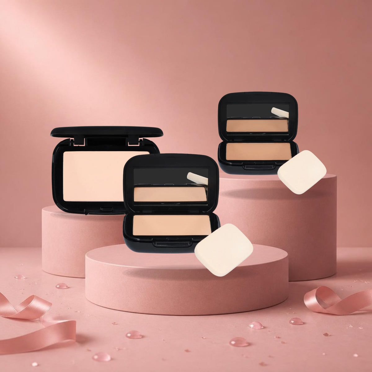 Compact powder Make-up poeder