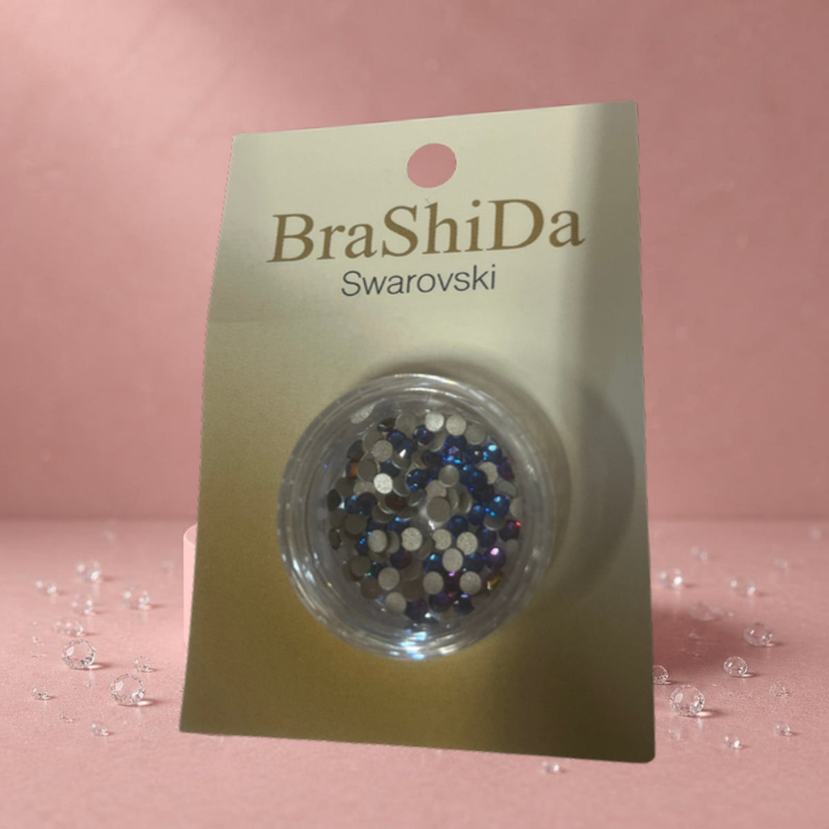 BraShiDa Nail Art Steentjes – Swarovski-meridian blue