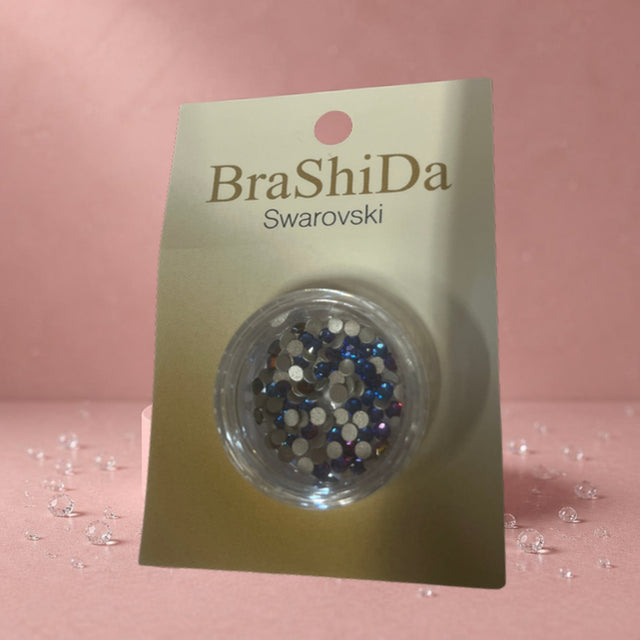 BraShiDa Nail Art Steentjes – Swarovski-meridian blue