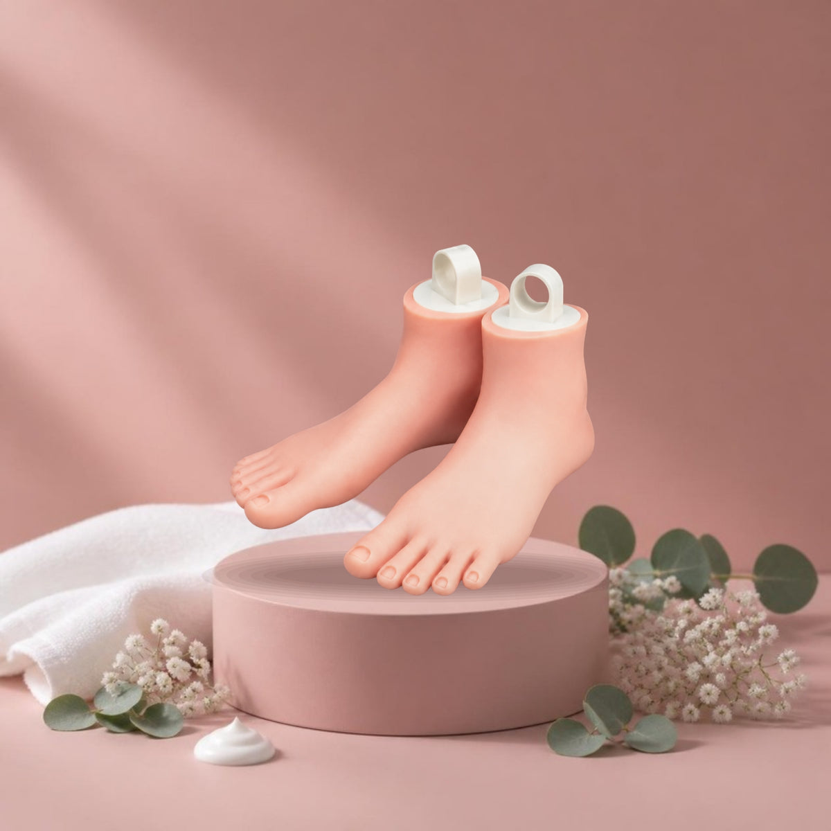 Pedicure set oefenvoet
