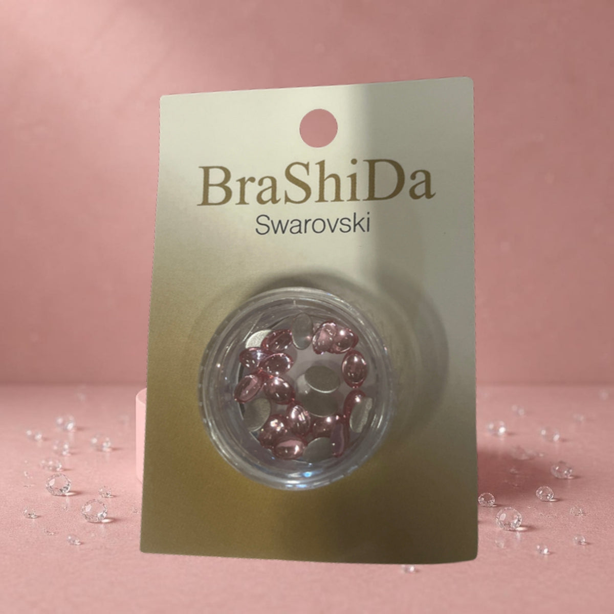 BraShiDa Nail Art Steentjes – Swarovski-rose