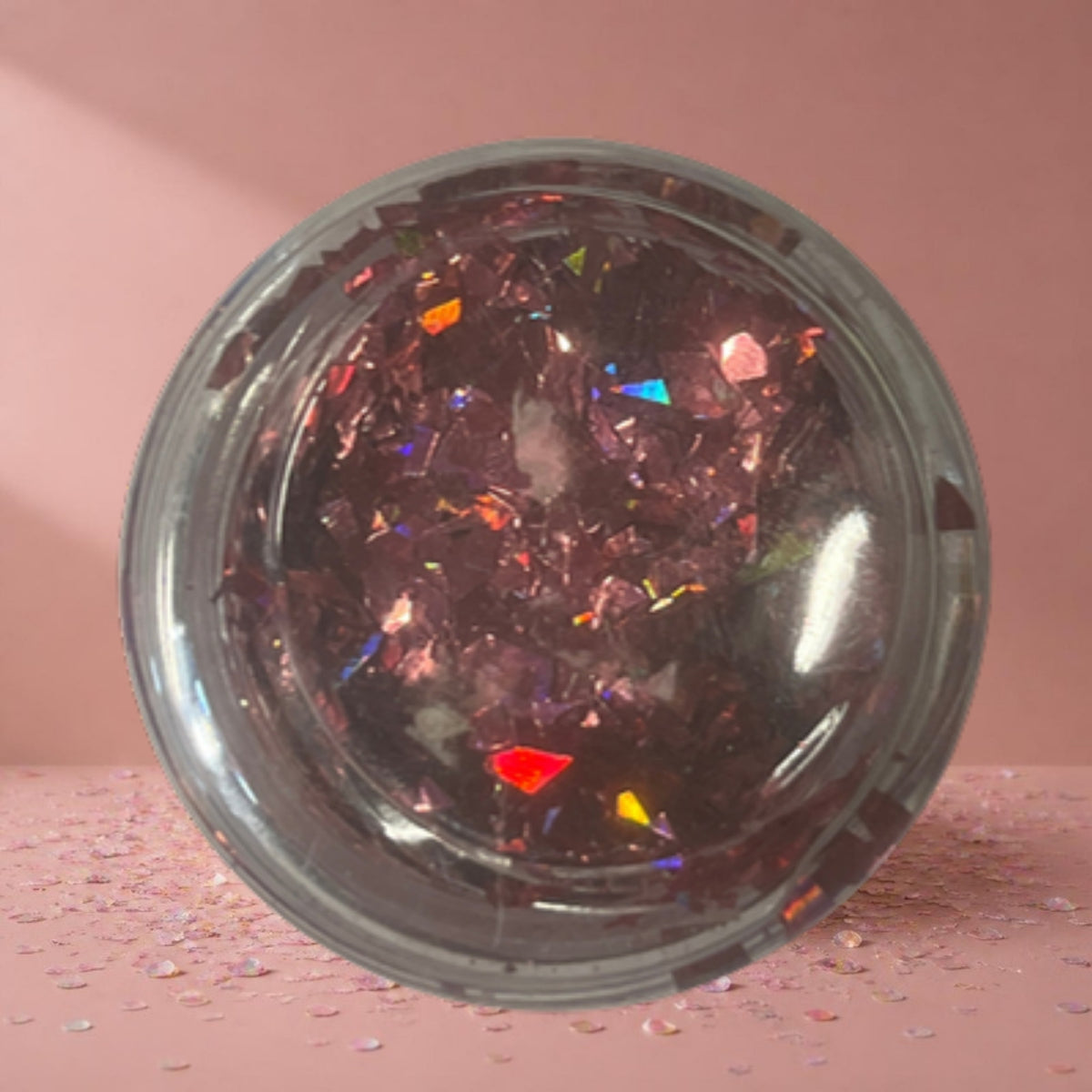 Confetti Flakes – Donker roze