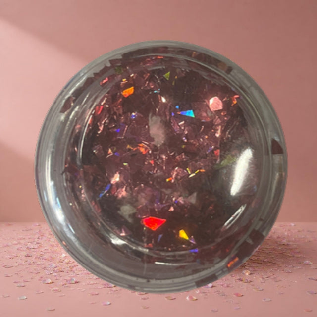 Confetti Flakes – Donker roze