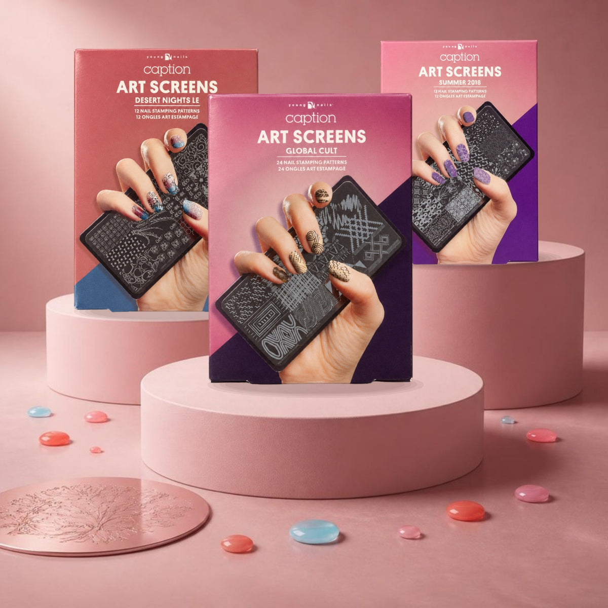 Young Nails Caption Art Screens