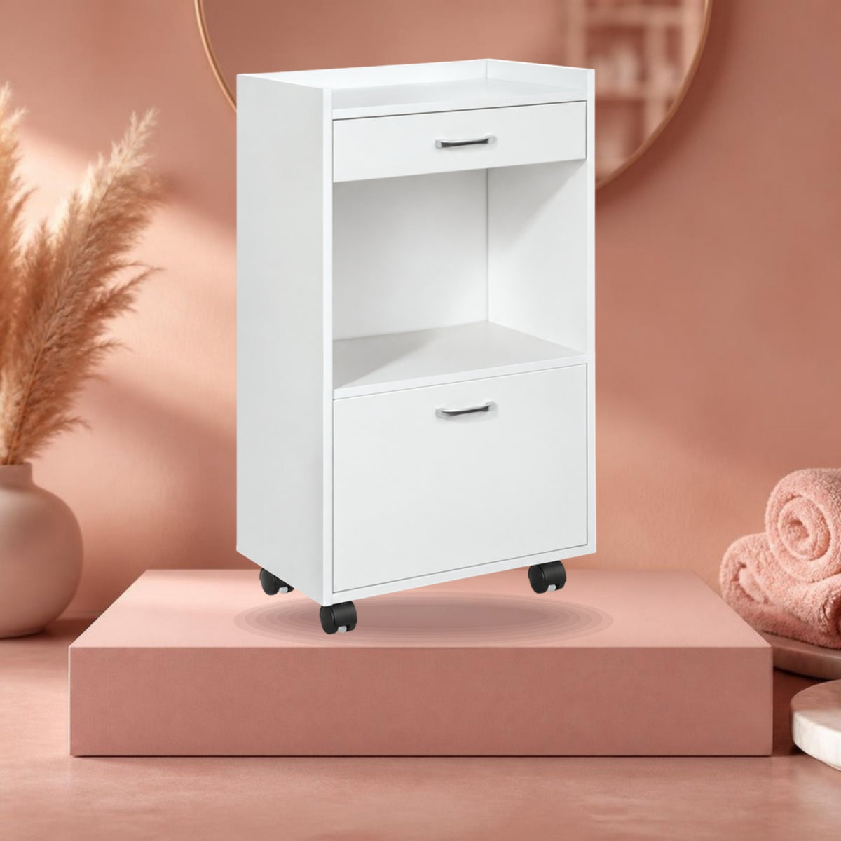 SIBEL Beauty Trolley Luxe Wooden