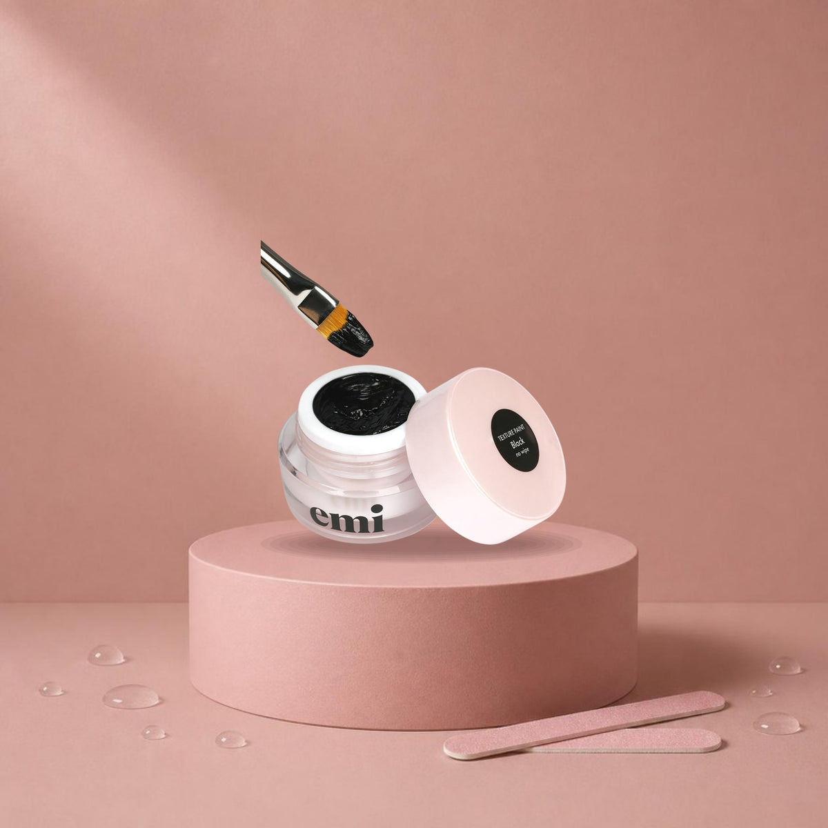 EMI Texture Gel Paint – Zwart