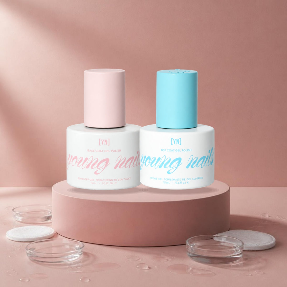 Young Nails Gel Polish Top & Base