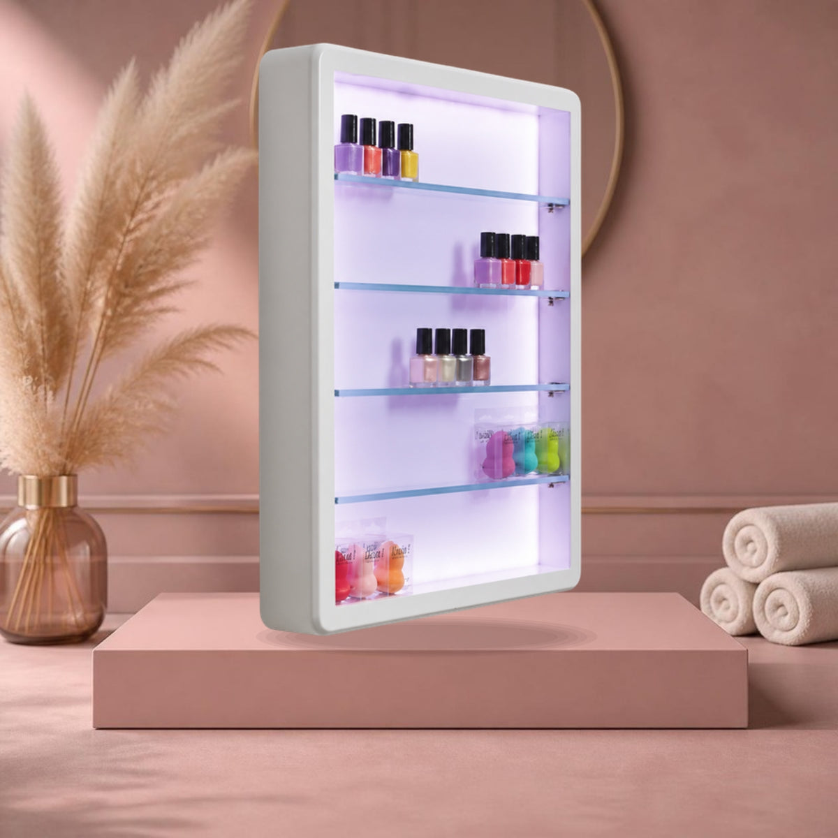 Toonkast met LED-verlichting