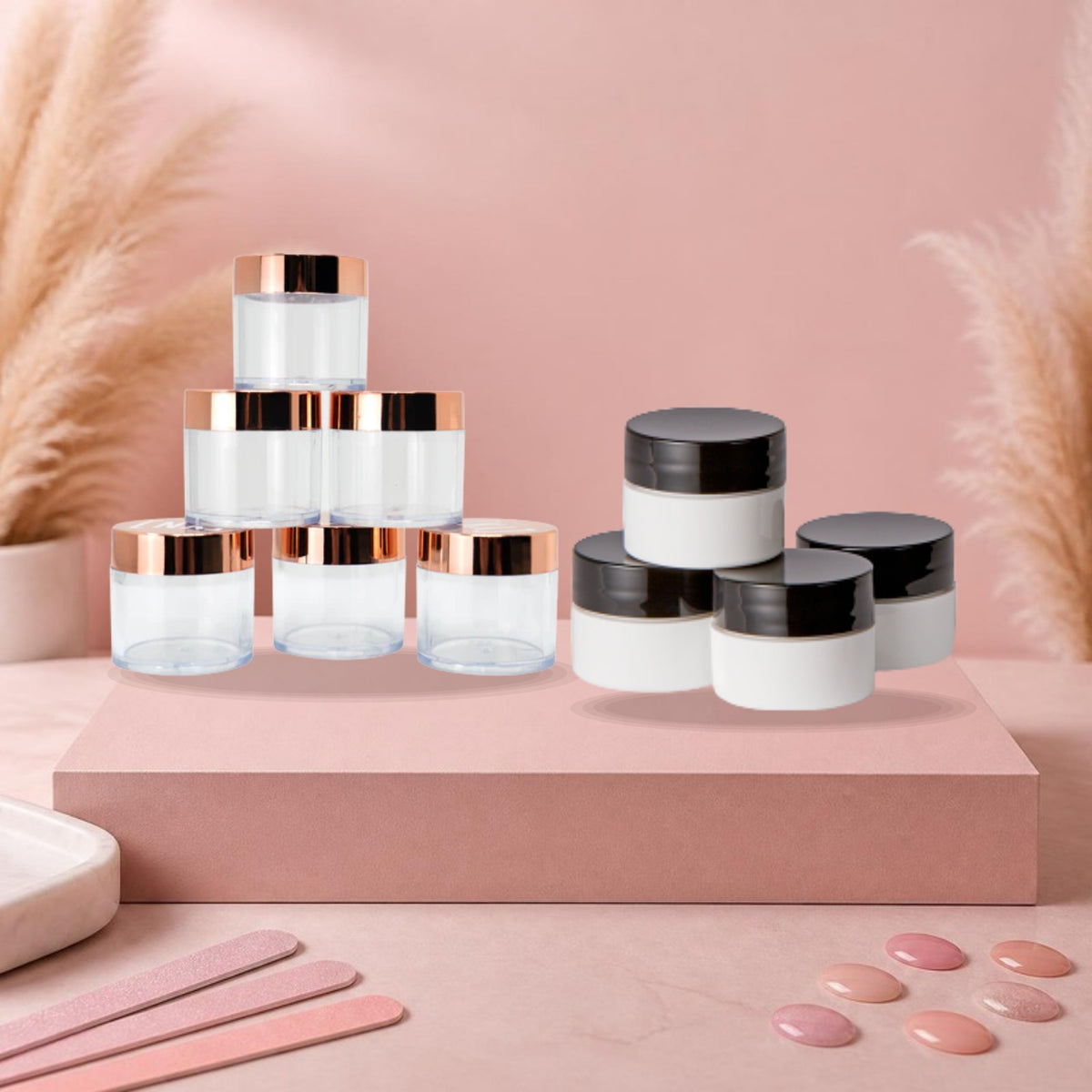 Young Nails Mixing Jars