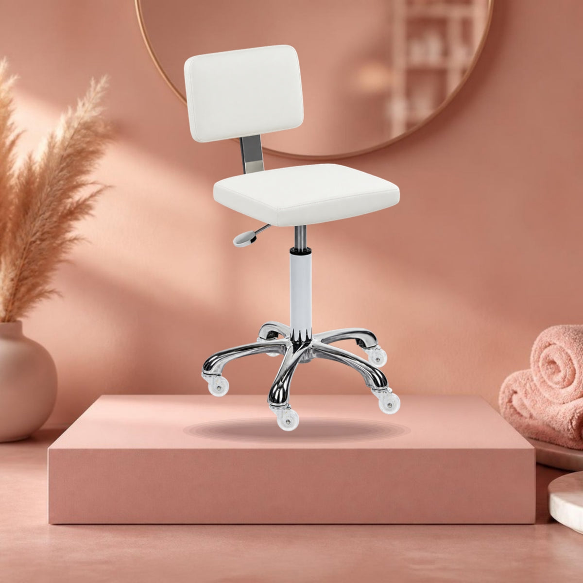 SIBEL Stool w/ Backrest Anni