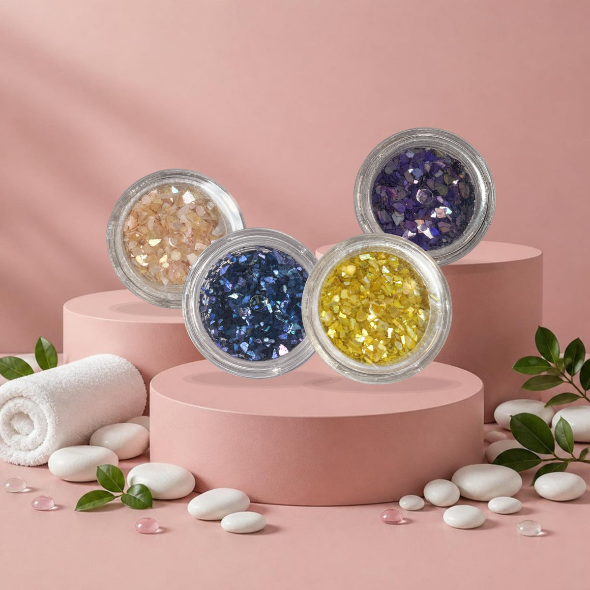 NLC Nail Art Shell Stones