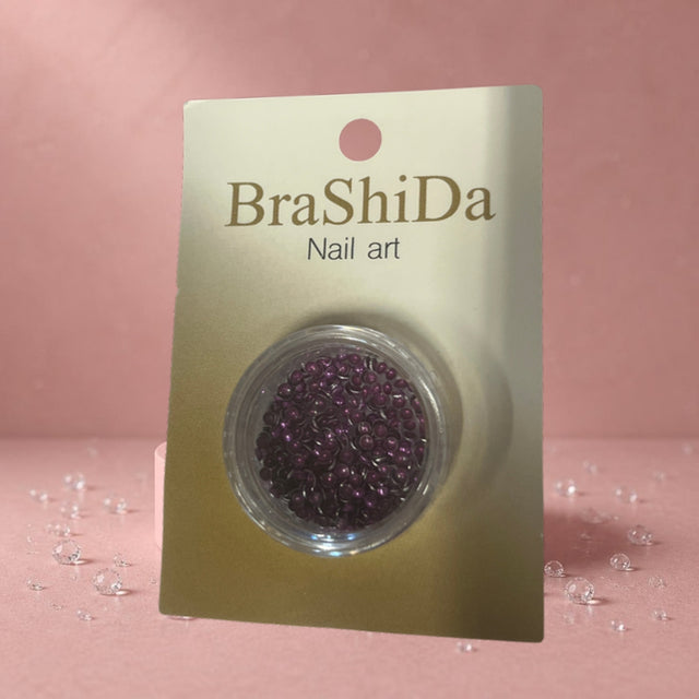BraShiDa Nail Art Steentjes – Fashion rounds-magenta