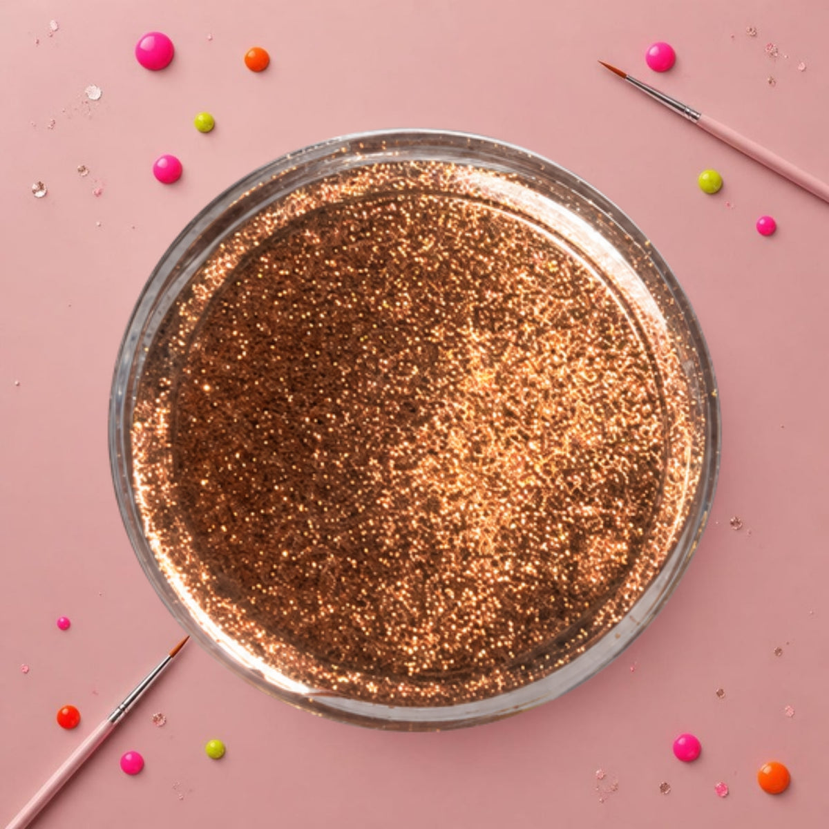 NLC Nail Art Chrome – Brons