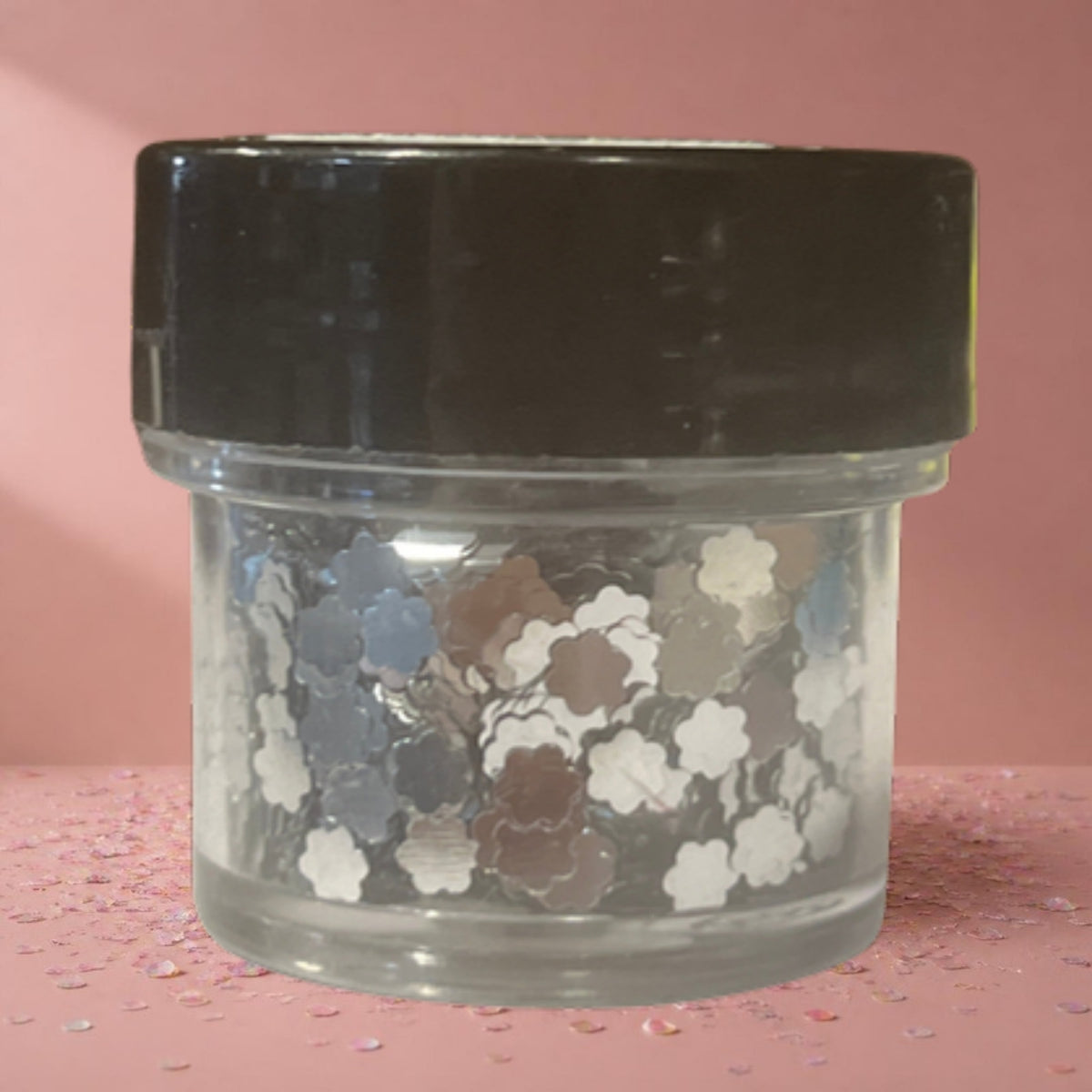 Confetti Flakes – Silver bloem