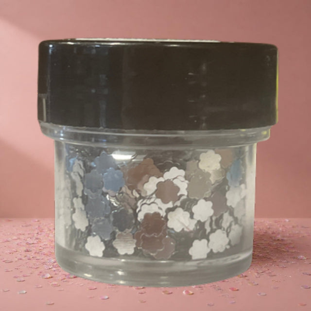 Confetti Flakes – Silver bloem