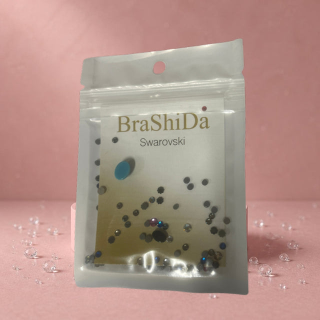 BraShiDa Nail Art Steentjes – Swarovski-multi mix #65