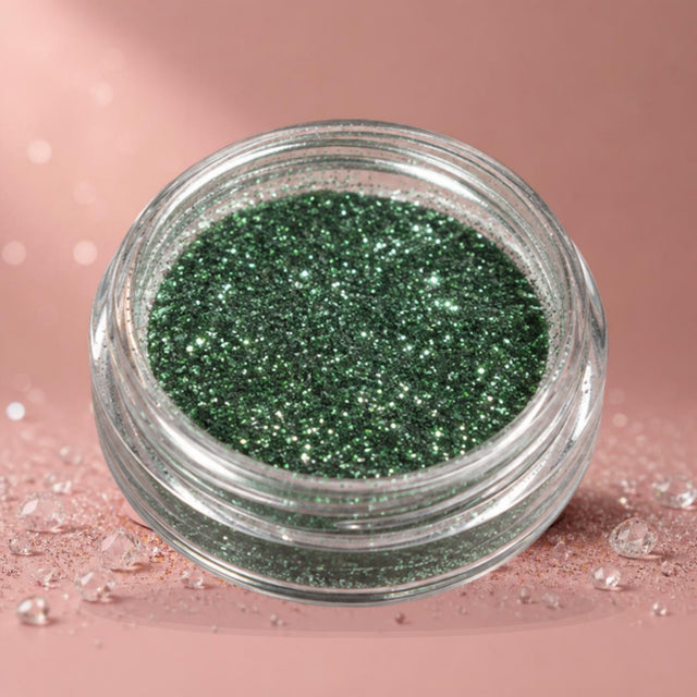NLC Nail Art Glitters – Donker groen