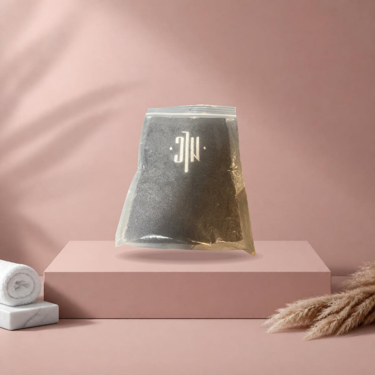 NLC Handdoek Zwart