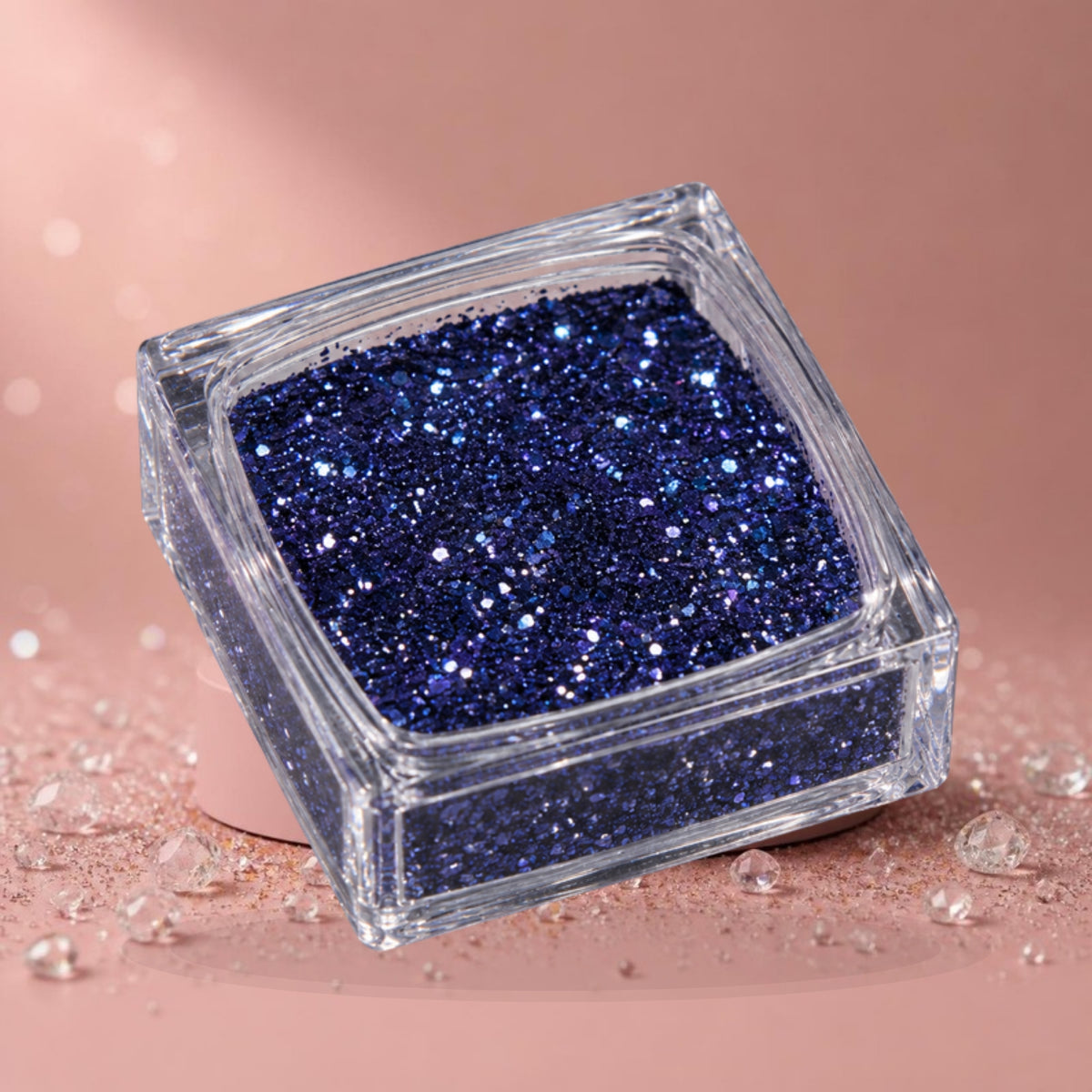 NLC Nail Art Glitters – Donker paars