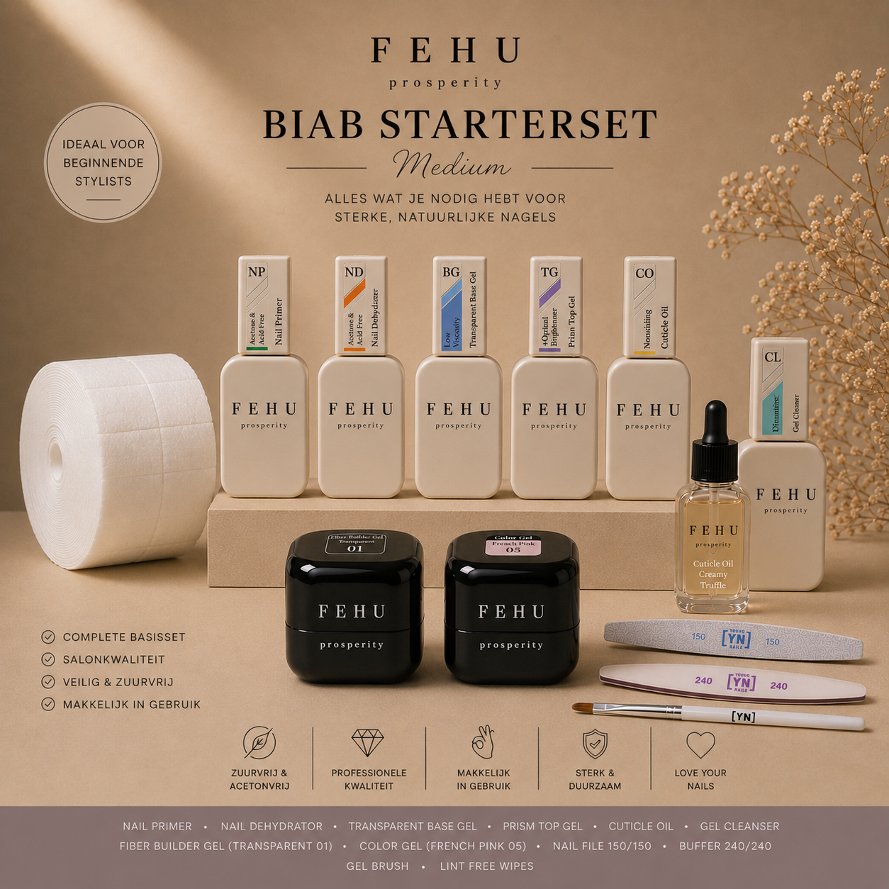 B.I.A.B. starterset Medium / inclusief lesdag
