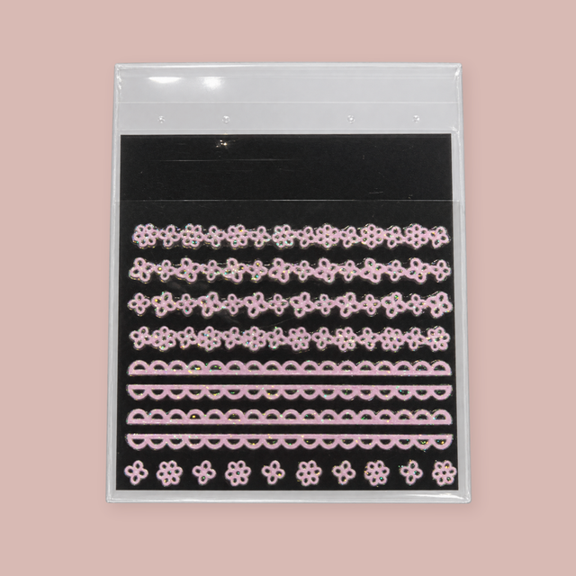 NLC Nail Art Stickers – Roze